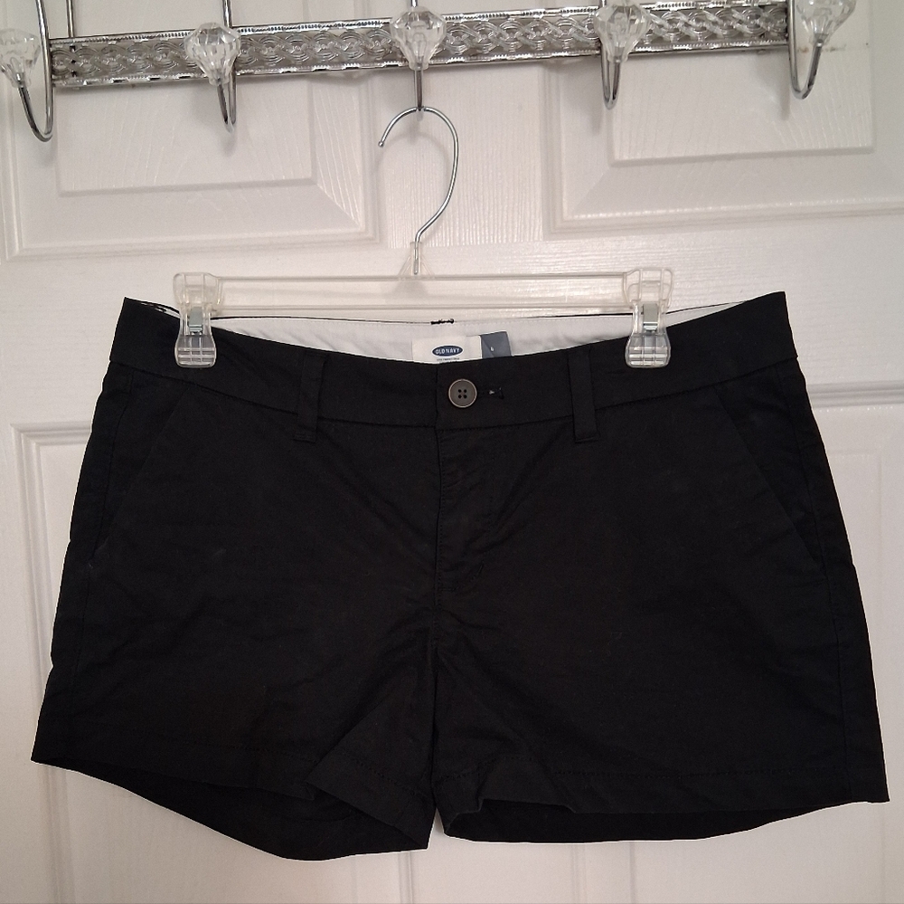 Black Old Navy Brand Midrise shorts